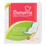 Butterfly ultra thin extra long (10)pads
